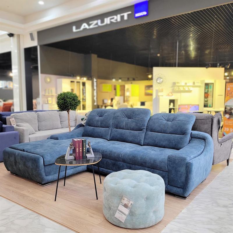 Модный и стильный диван «Пекин» в салоне Lazurit в МЦ FAMILY ROOM на Киевском шоссе